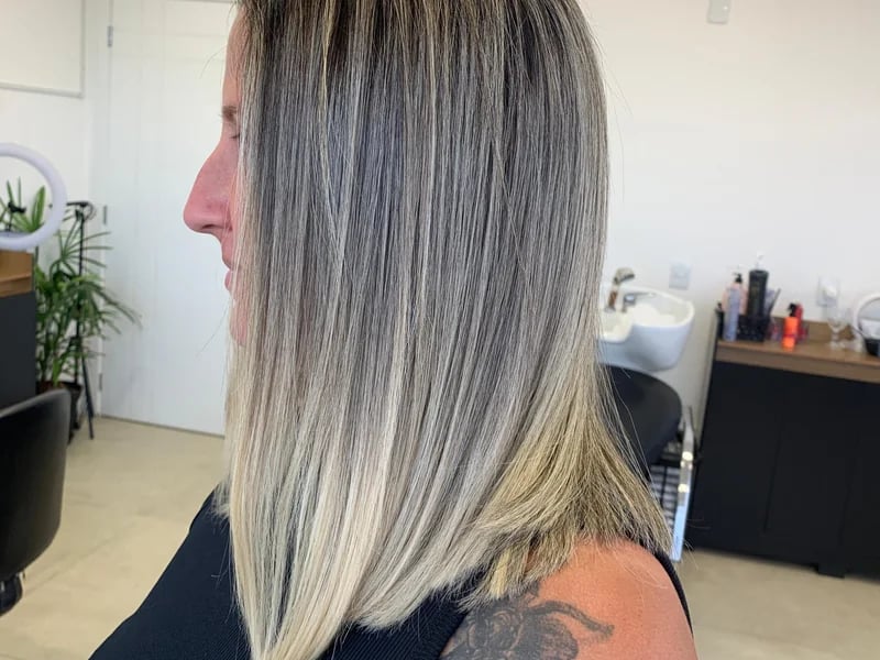 Detalhe do ambiente com materiais premium